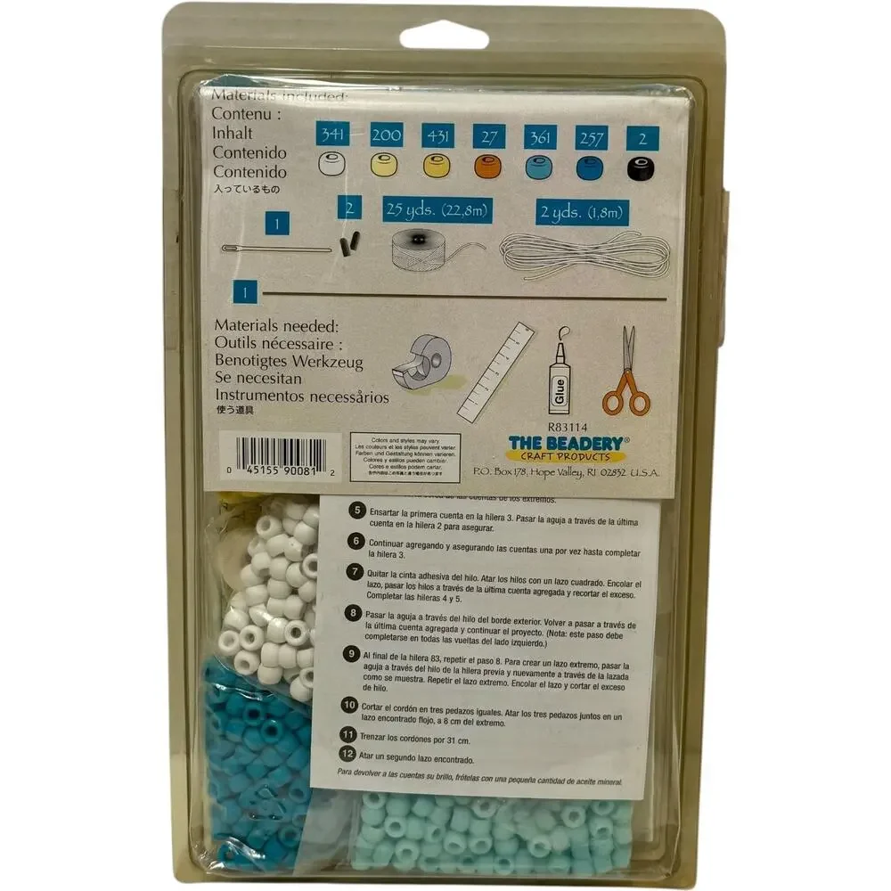 The Beadery Beaded Banner Kit Yellow Duckies 5715 9.75x14.75